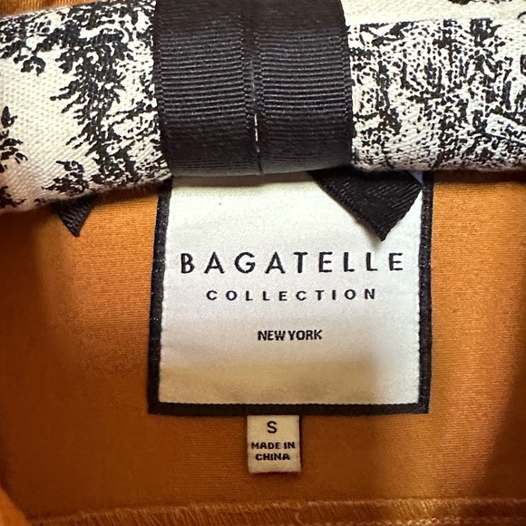 Bagatelle Collection Rusty Orange Button Up Chest/ side Pockets Denim Jacket NWT - Picture 2 of 6